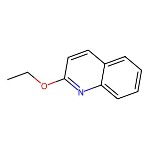 2-乙氧基喹啉 structure