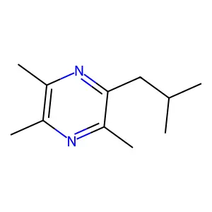 2-Isobutyl-3,5,6-trimethylpyrazine structure