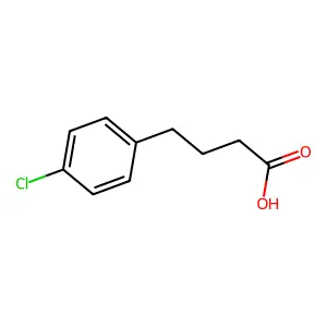 4-(4-Chlorophenyl)butanoic acid structure
