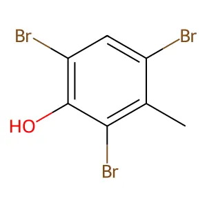 2,4,6-Tribromo-m-cresol structure