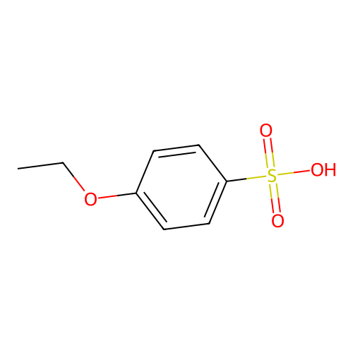 4-ethoxybenzenesulfonic Acid structure