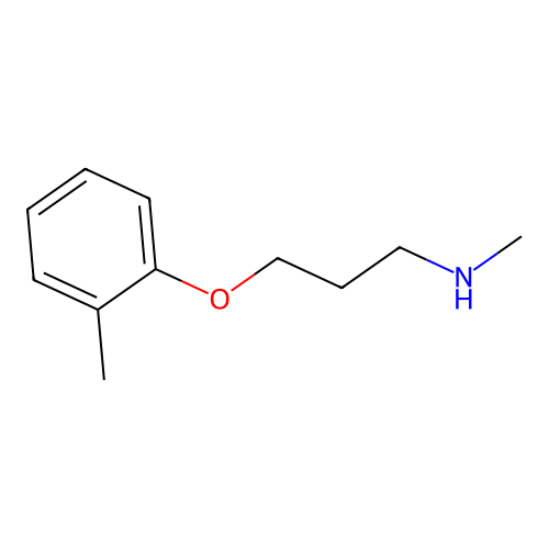 Methyl(3-(2-methylphenoxy)propyl)amine structure