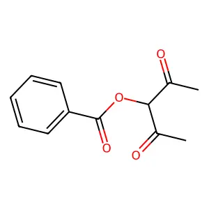 3-(Benzoyloxy)-2,4-pentanedione structure