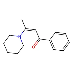 2-Buten-1-one, 1-phenyl-3-(1-piperidinyl)- structure