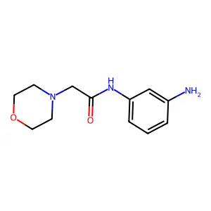 N-(3-Amino-phenyl)-2-morpholin-4-yl-acetamide structure