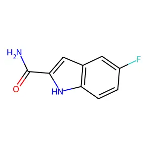 5-fluoro-1H-indole-2-carboxamide structure