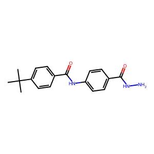 4-(Tert-butyl)-N-[4-(hydrazinocarbonyl)phenyl]-benzamide structure