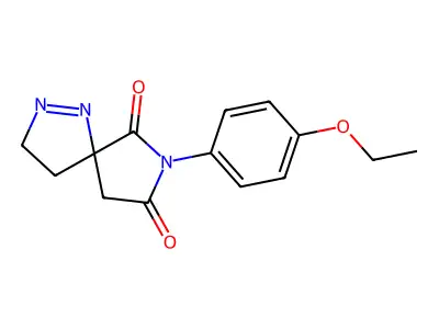7-(4-Ethoxyphenyl)-1,2,7-triazaspiro[4.4]non-1-ene-6,8-dione structure
