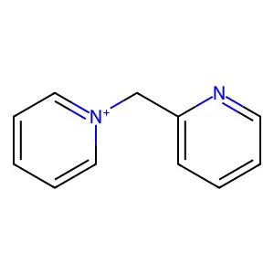 1-(2-Pyridinylmethyl)pyridinium structure