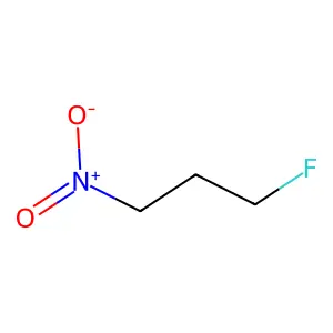 Propane, 3-fluoro-1-nitro- structure