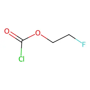 氯甲酸-2-氟乙酯 structure