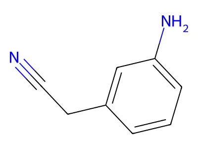 (3-Amino-phenyl)-acetonitrile structure