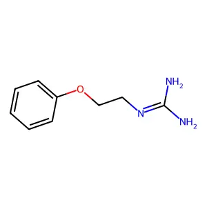 Guanidine, (2-phenoxyethyl)- structure