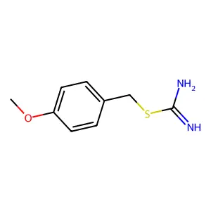 2-(4-Methoxybenzyl)isothiourea structure
