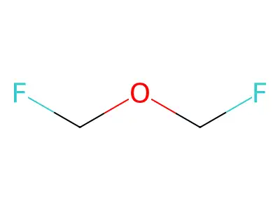 Fluoro(fluoromethoxy)methane structure