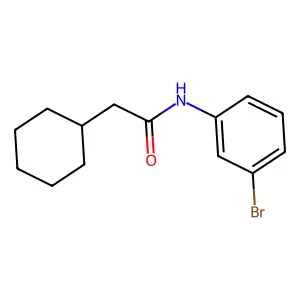 N-(3-溴苯基)-2-己基乙酰胺 structure