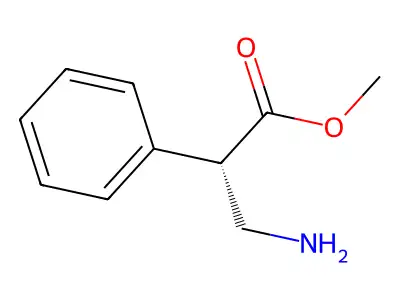 Methyl 3-amino-2-phenylpropanoate structure