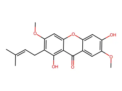 Cowagarcinone B structure
