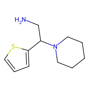 2-(哌啶-1-基)-2-(噻吩-2-基)乙-1-胺 structure