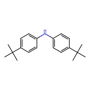 4,4'-Di-tert-butyldiphenylamine structure