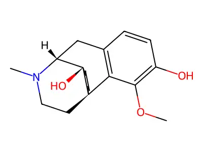 Morphinan-3,14-diol, 4-methoxy-17-methyl- structure