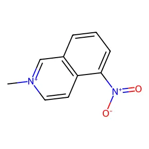 2-Methyl-5-nitroisoquinolinium structure