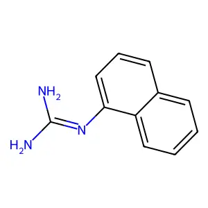 N-1-naphthylguanidine structure