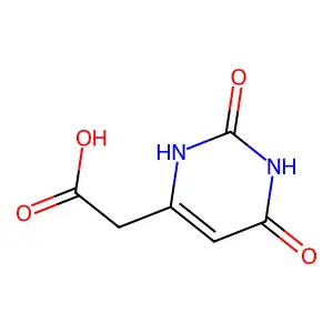 尿嘧啶-4-乙酸 structure