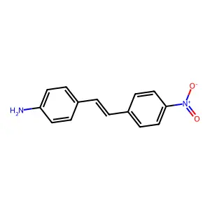 4-[2-(4-Nitrophenyl)ethenyl]aniline structure