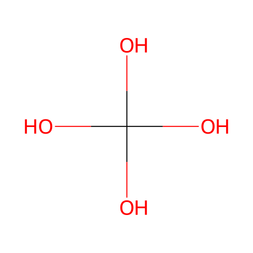 原碳酸 structure