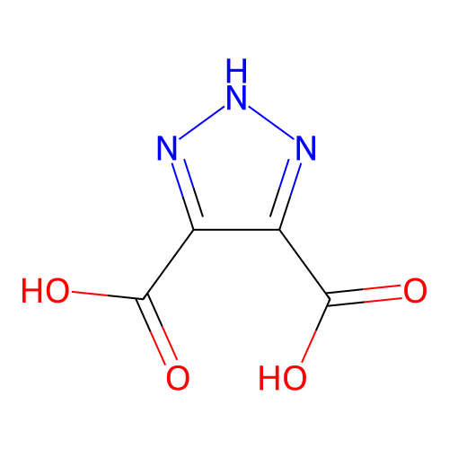 1,2,3-三唑-4,5-二甲酸 structure