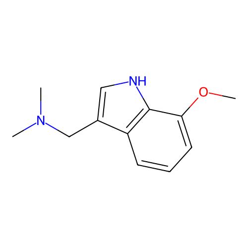 Tryptamine, 7-methoxy-N,N-dimethyl- structure