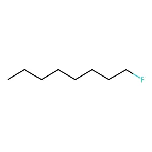 1-Fluorooctane structure