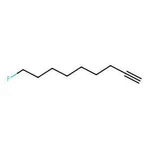1-Nonyne, 9-fluoro- structure