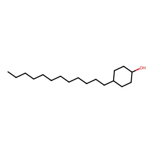 4-Dodecylcyclohexan-1-ol structure