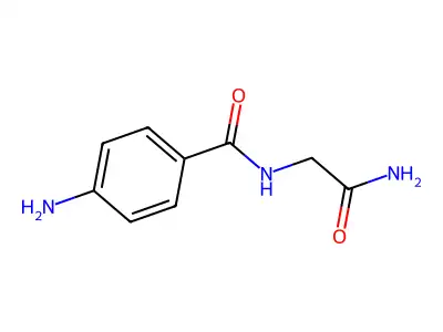 2-[(4-Aminophenyl)formamido]acetamide structure