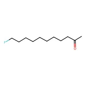 2-Undecanone, 11-fluoro- structure
