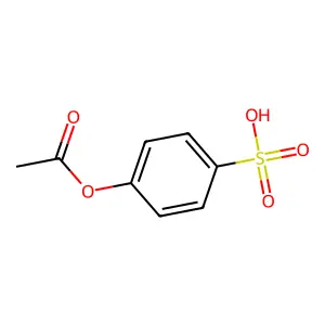 4-acetyloxybenzenesulfonic Acid structure