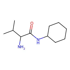 N-Cyclohexyl L-Valinamide structure