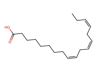 α-亚麻酸 structure