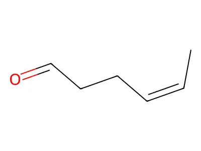trans-4-Hexenal structure