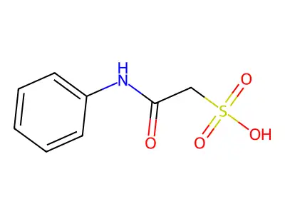 2-Anilino-2-oxoethanesulfonic acid structure
