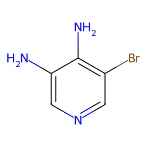 5-溴吡啶-3,4-二胺 structure