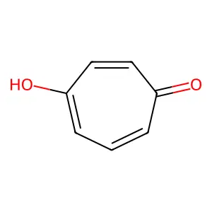 2,4,6-Cycloheptatrien-1-one, 4-hydroxy- structure