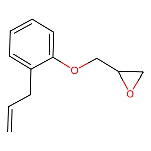 ((o-Allylphenoxy)methyl)oxirane structure