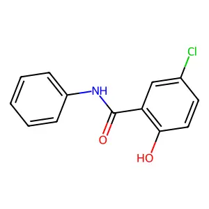 5-Chlorosalicylanilide structure