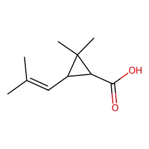菊酸 structure