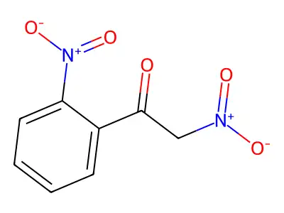 2-Nitro-1-(2-nitrophenyl)ethanone structure