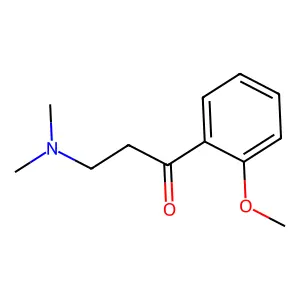 3-(Dimethylamino)-1-(2-methoxyphenyl)propan-1-one structure