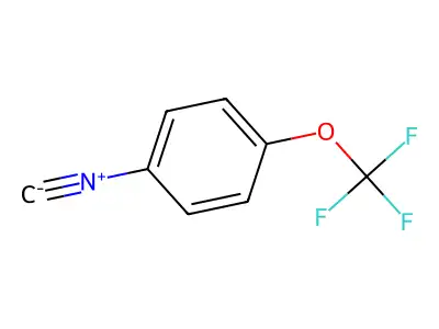 1-Isocyano-4-(trifluoromethoxy)benzene structure